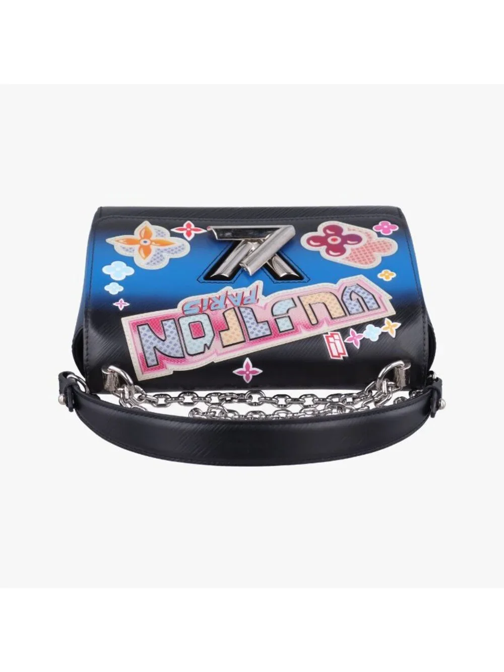 Louis Vuitton Twist MM Multicolor Black Epi Shoulder
